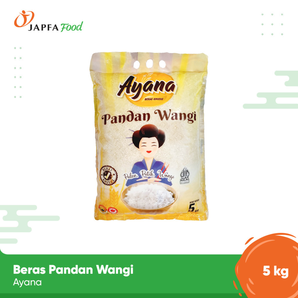 

Ayana Beras Pandan Wangi 5 Kg Rasa Tak Terlupakan