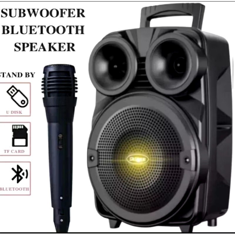Speaker Bluetooth Free Microfon / Speaker Aktif Bluetooth Bonus Mic / Speaker Bluetooth Karaoke