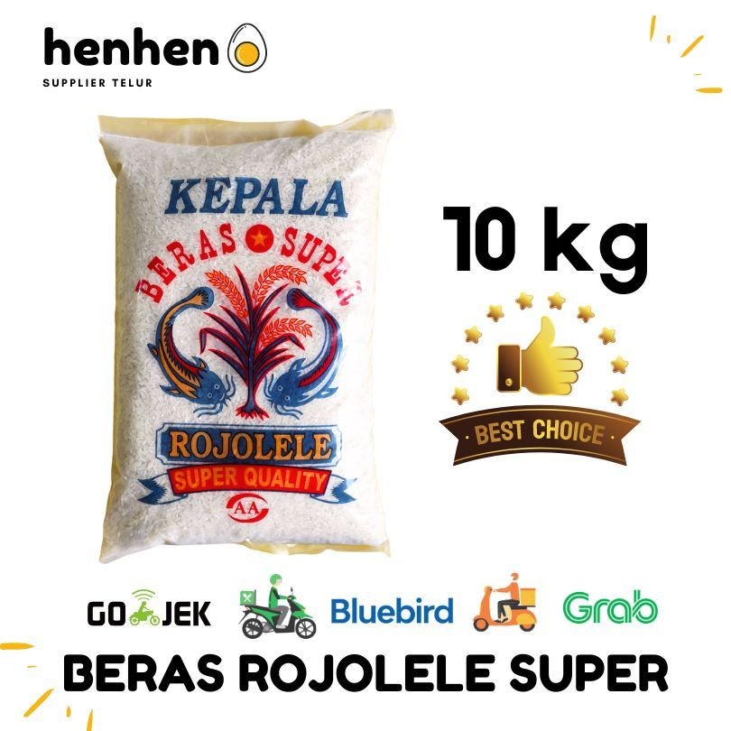 

BERAS ROJOLELE SUPER QUALITY 10 KG