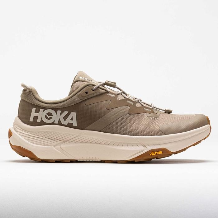 Sepatu Hoka One One Transport / Dune / Eggnog / Trail Running / Men's Shoes