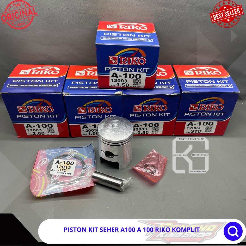 Piston Kit seher A100 A 100 RIKO KOMPLIT
