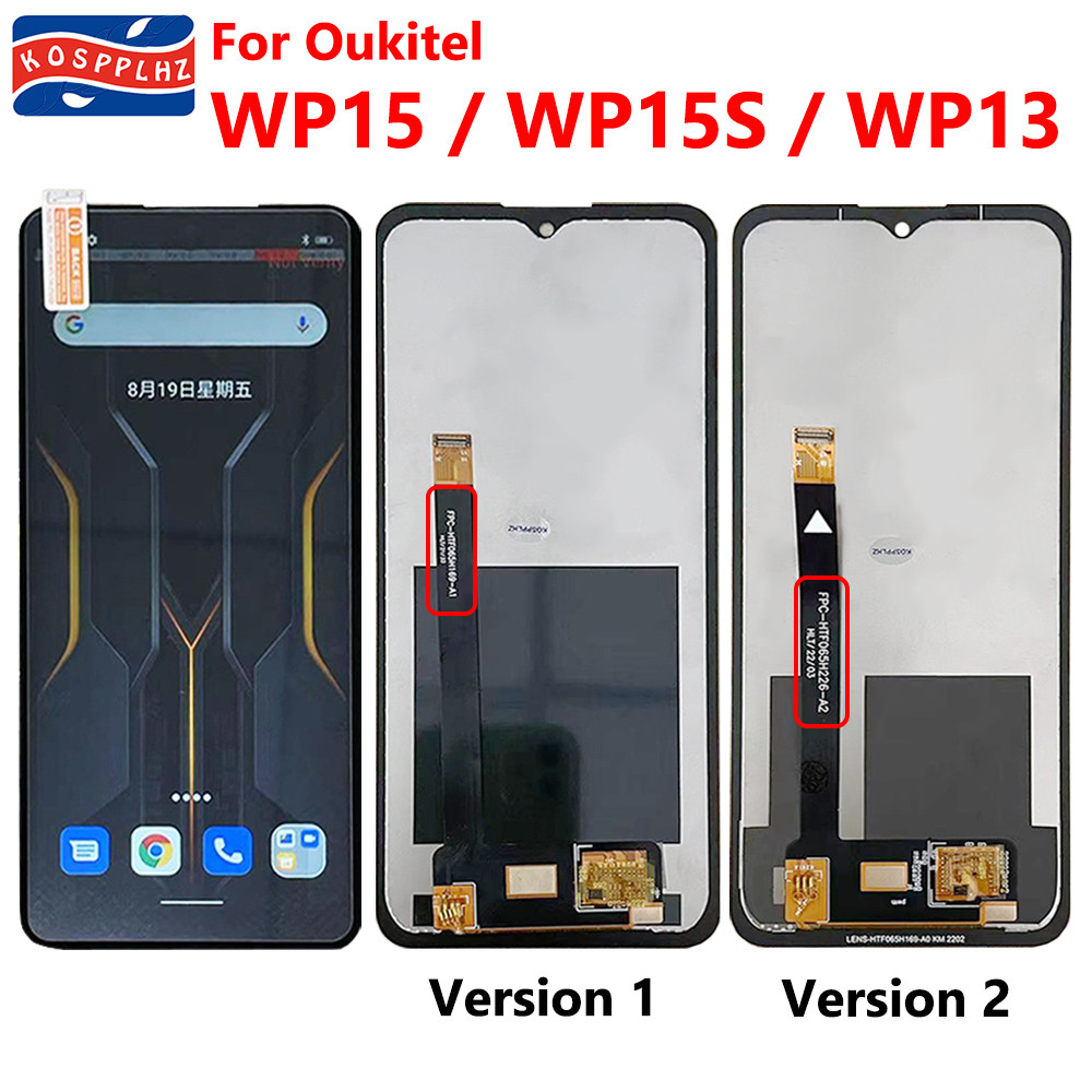 100% Tested Well For OUKITEL WP15 LCD Display Touch Screen Replacement For Oukitel WP 15 WP15S WP13 