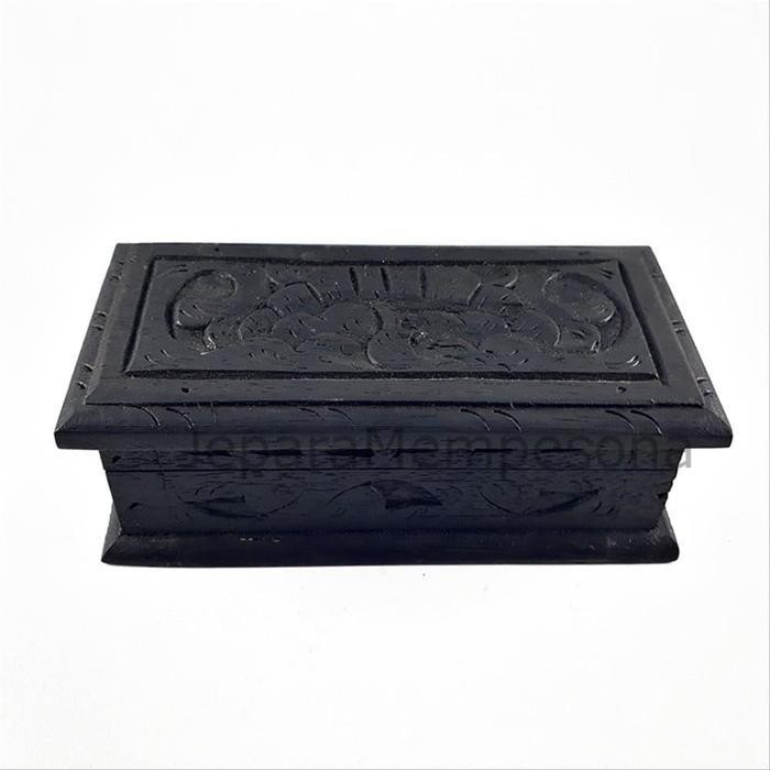 Box Kotak Ukiran Kayu Tempat Perhiasan Pusaka Jimat Mustika JM5476