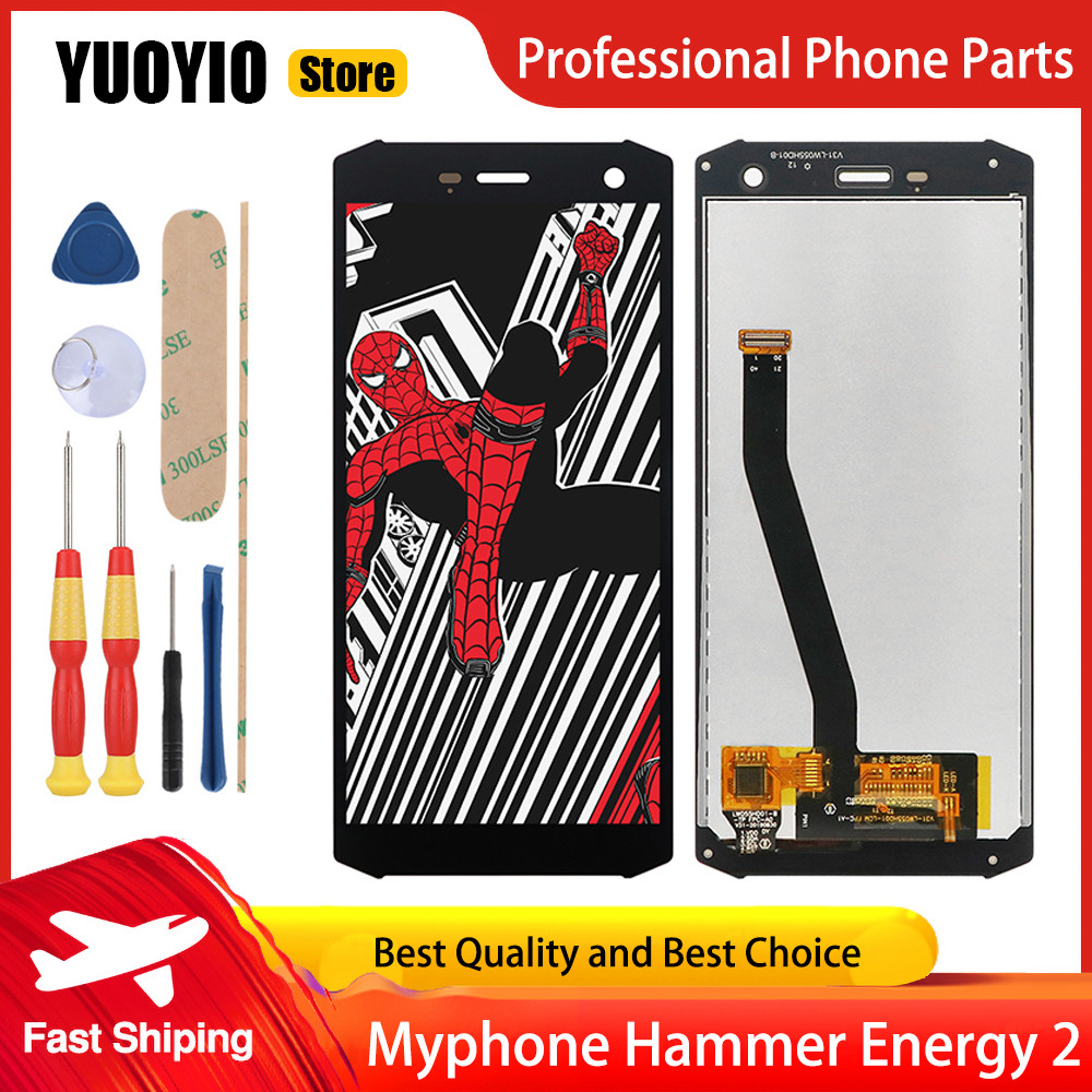 Original Myphone Hammer Energy 2 LCD Display and Touch Screen Digitizer Assembly Replacement Display