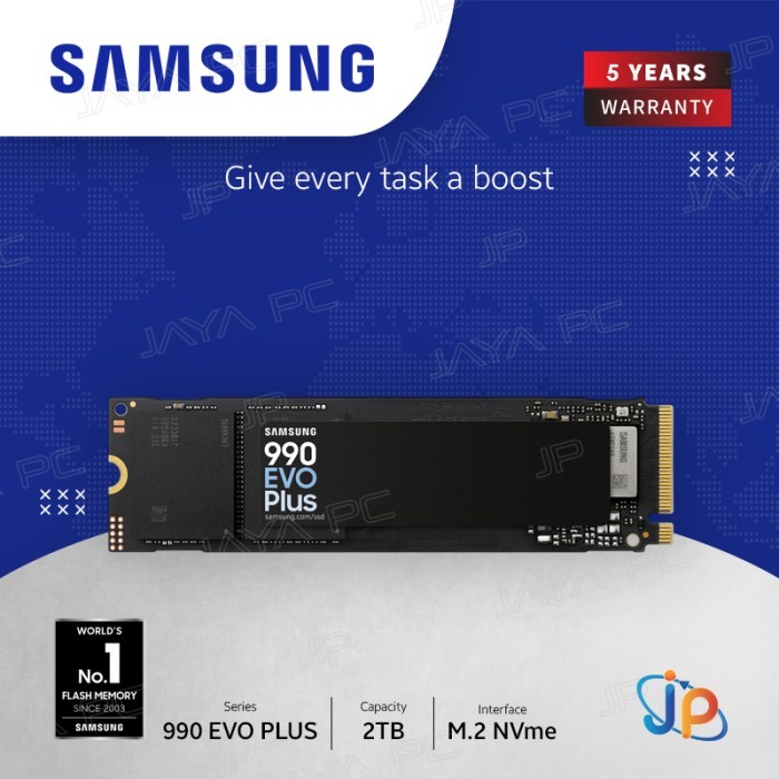 Samsung SSD 990 Evo Plus M.2 Pcie NVMe Gen5 2TB - M2 2 TB