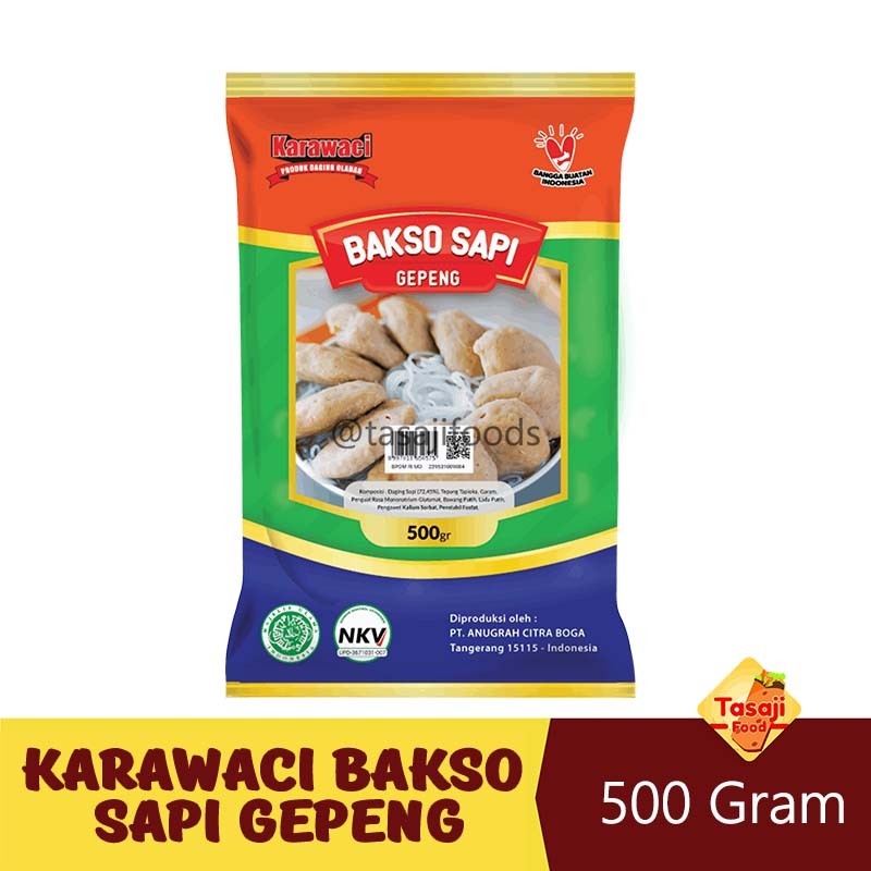 

Karawaci Bakso Sapi Gepeng 500 Gram Halal