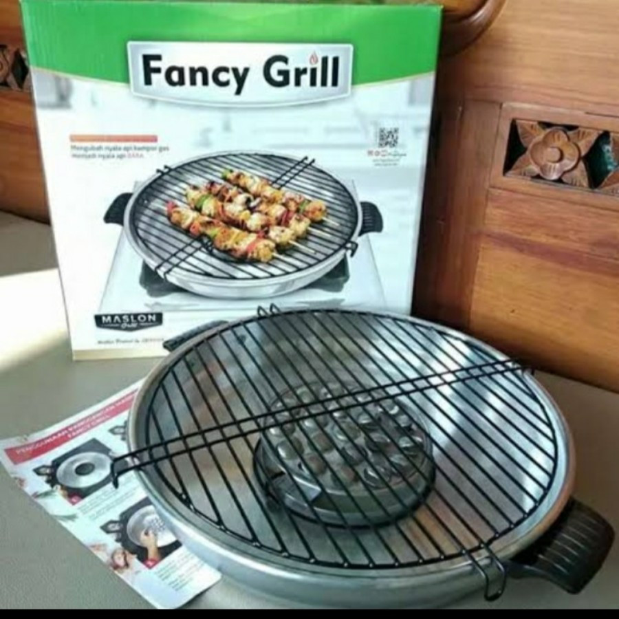 MASPION FANCY GRILL 33CM (PANGGANGAN)/MASPION FANCY GRILL 36CM (PANGGANGAN)/Maspion Alat Pemanggang 