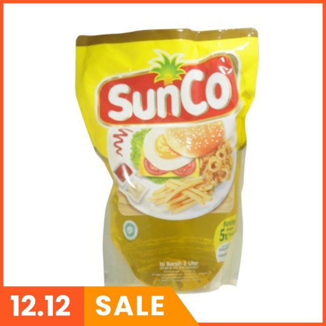 

SUNCO MINYAK GORENG REFIL 2000ML 12.12 promo