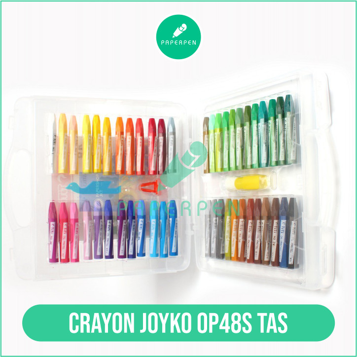 

[SG] Crayon Joyko 48 Warna/Crayon Mewarnai