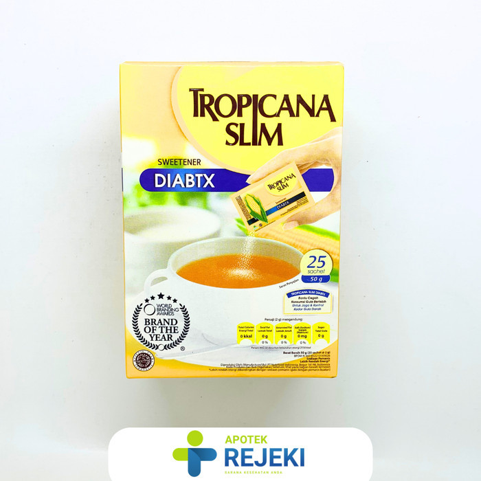Tropicana Slim Diabtx 25 Sachet