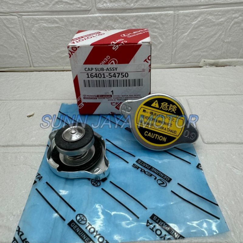 TUTUP RADIATOR CAP RADIATOR 88 KPA 16401-54750 TOYOTA LANDCRUISER HIACE DYNA