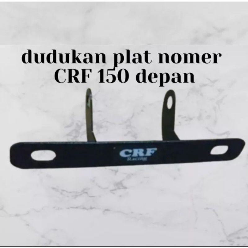 COASTALL Dudukan Plat Nomor CRF 150 Depan Dudukan Plat Nomor crf Breket Dudukan Plat Nomor CRF 150 D
