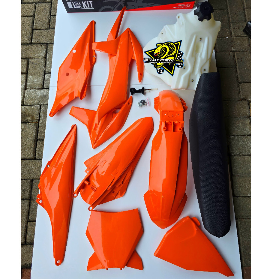 BODY SET KTM 250 ENDURO 2023 / BODY SET KTM ENDURO 250