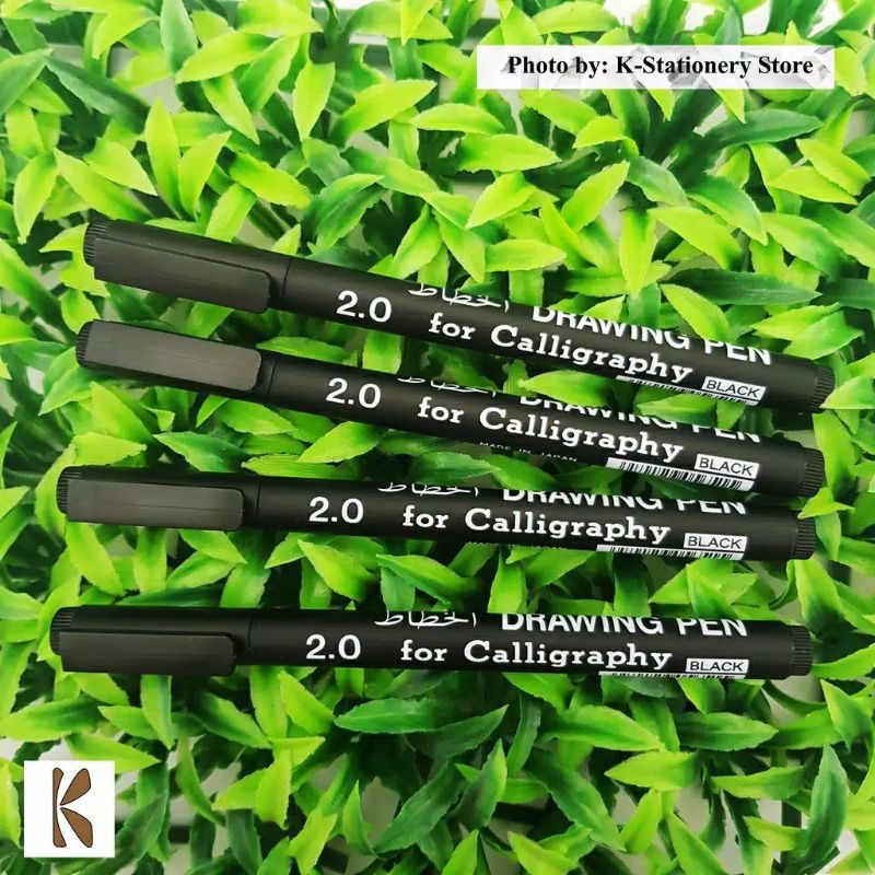 

SNOWMAN 700 Drawing Pen 2.0 for Calligraphy black hitam kaligrapi