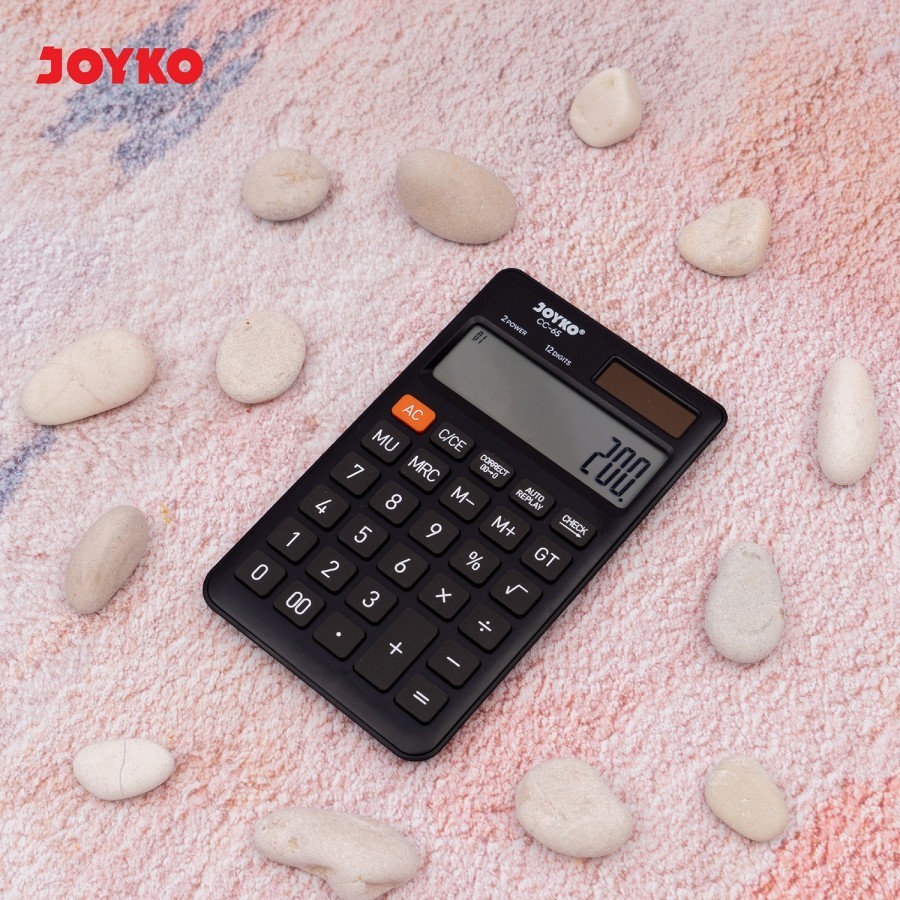 

Calculator Kalkulator Joyko CC-65 12 Digits Check & Correct