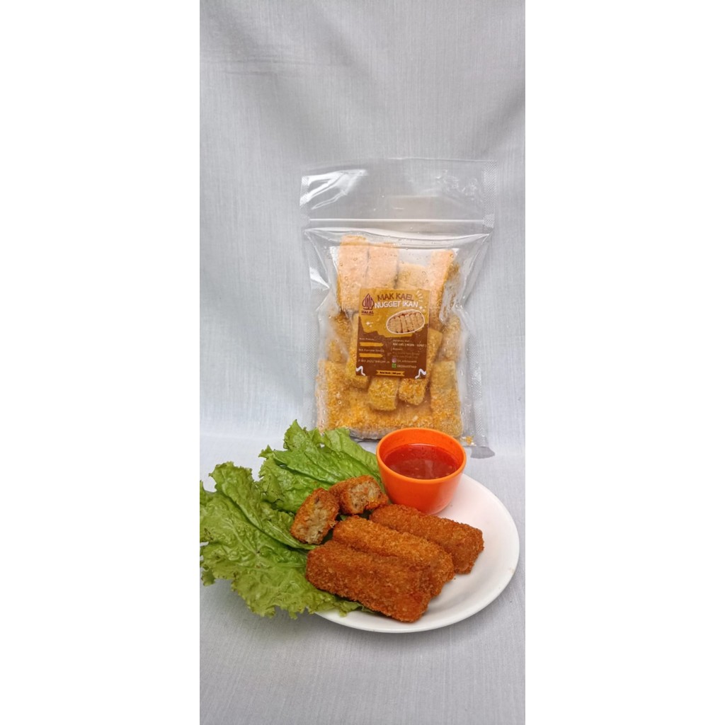 

[Frozen Food]Nugget Ikan Lele Mak Kael (500 gram) - Khusus Pengiriman ke Sumatera Utara