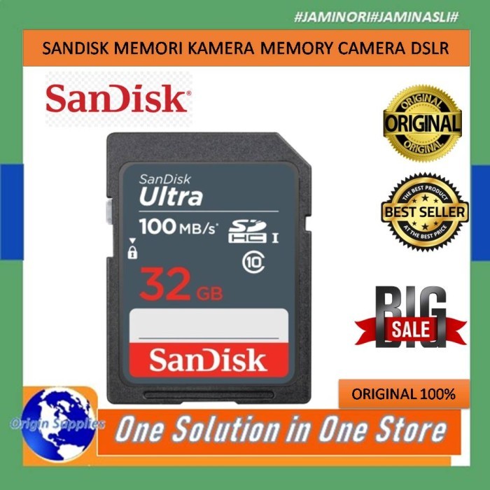 MEMORI KAMERA MEMORY CAMERA DSLR SDHC 32 GIGA BYTE 32GB SDCARD SD CARD