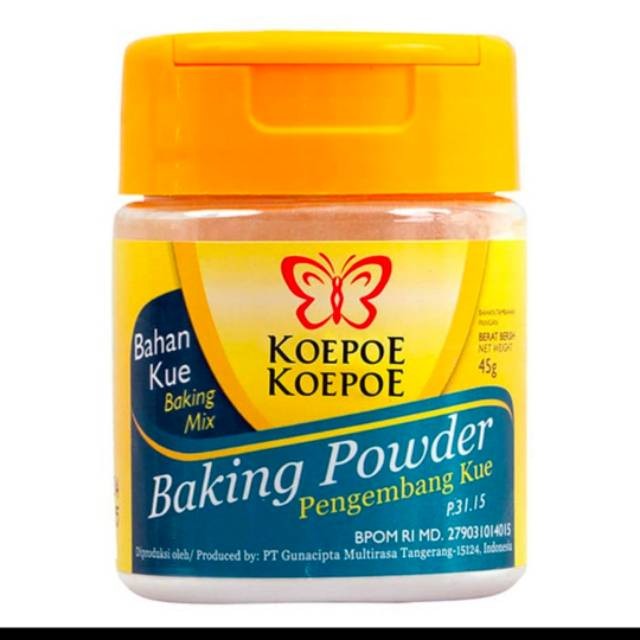 

Baking powder koepoe koepoe 45gr