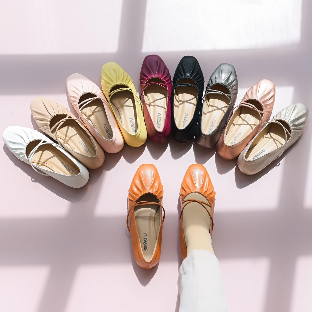 TERLARIS SEVATU - MOXHA FLATSHOES SEPATU WANITA FLAT SHOES LUCU