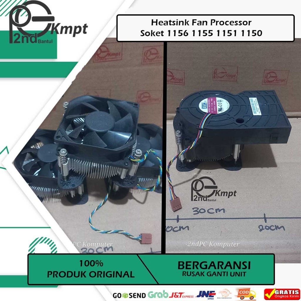 Heatsink Fan Processor HSF Intel 1156 1155 1151 1150 Build Up