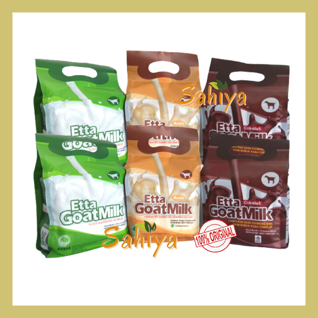 

Etta Goat Milk Hni Hpai - Susu EGM - EGM Aren - EGM Coklat