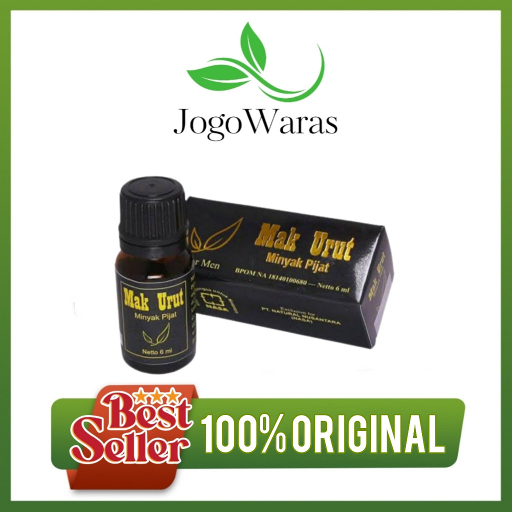 Mak Urut Original Minyak Pijat Dan Urut Pria Herbal Asli