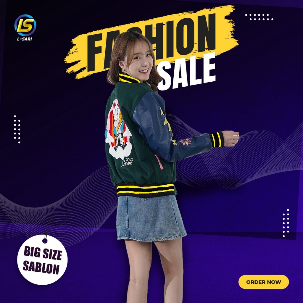 Jaket Varsity Onic Esports x Kevinswork Rrq Evos Alterego Echo Btr Big Size S M L XL XXL XXXL XXXXL 