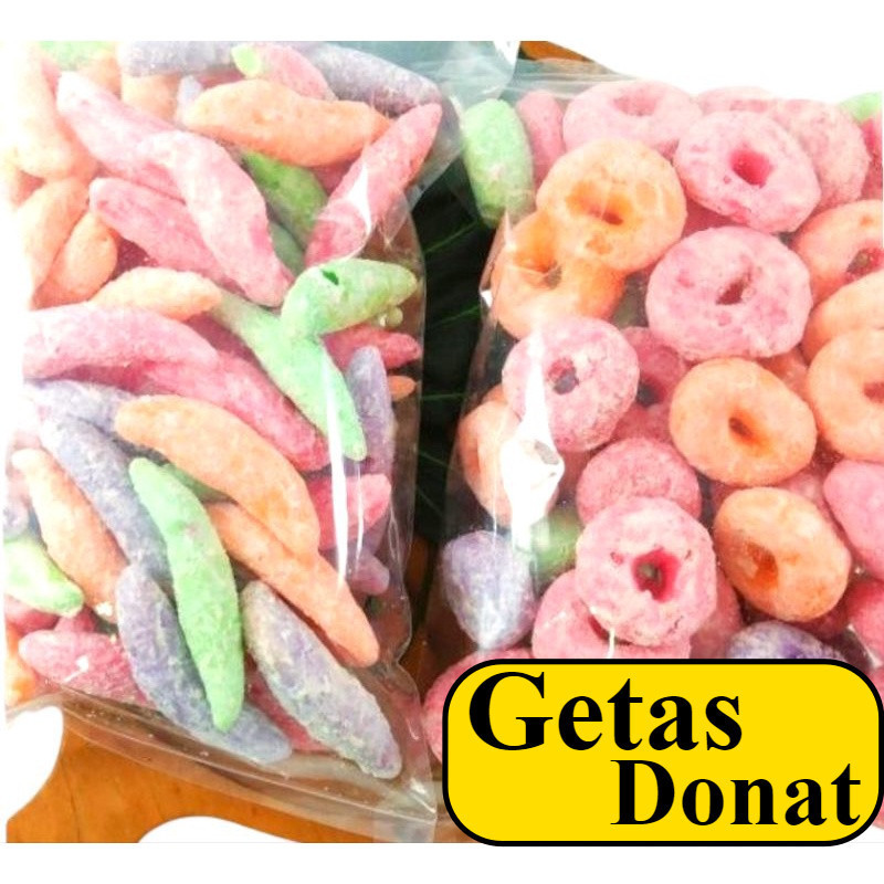 

getas warna donat / lonjong manis 1kg