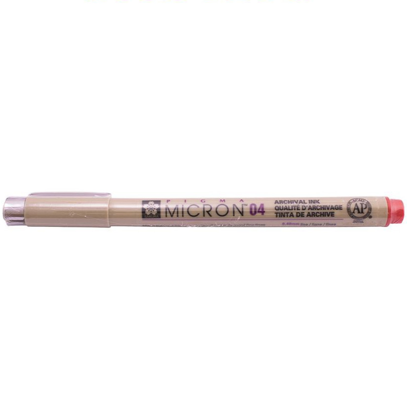 

Gramedia Surabaya - BALLPOINT SAKURA PIGMA MICRON 04 RED