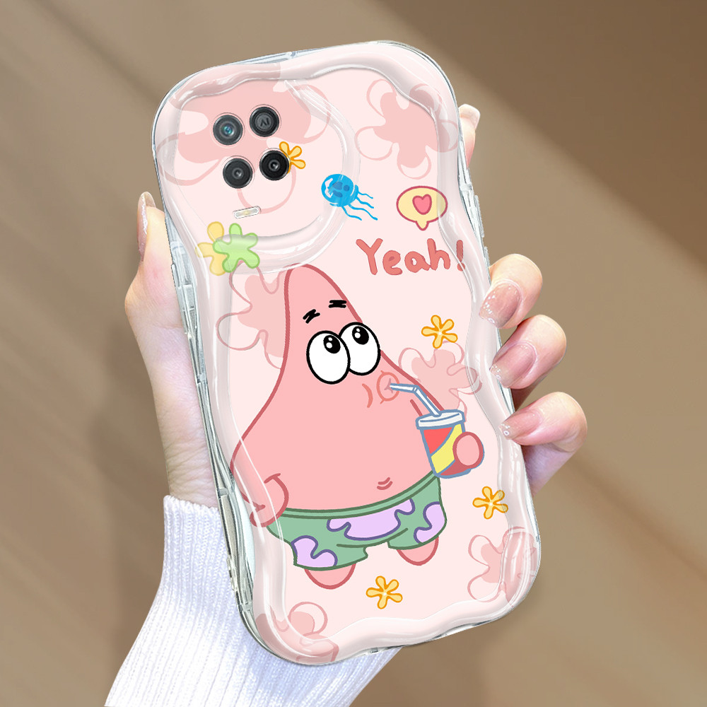 Realme 8 5G Case Softcase Case lucu Cassing Casing Hp Kesing Soft Cute SpongeBob Patrick 6616