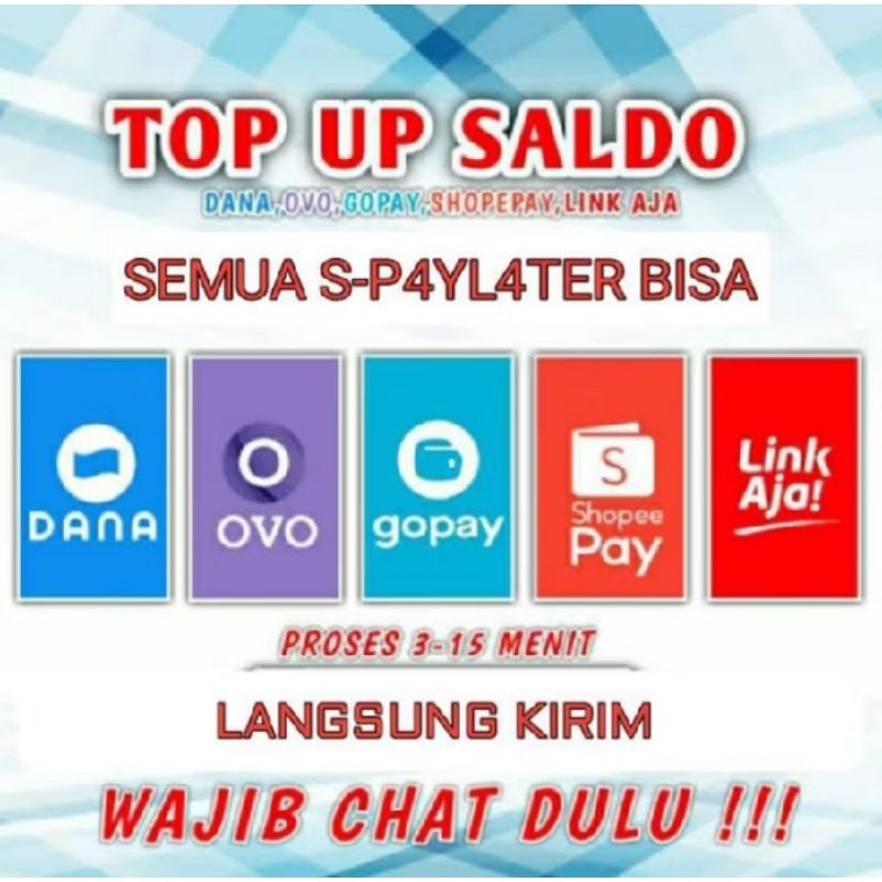 

TOP UP/isi DNA/via pay