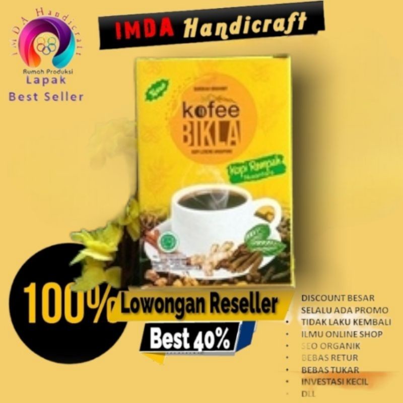 

MAKRIFATBUSINESS KOPI BIKLA REMPAH Kopi Berkhasiat BOX 20 SACHET