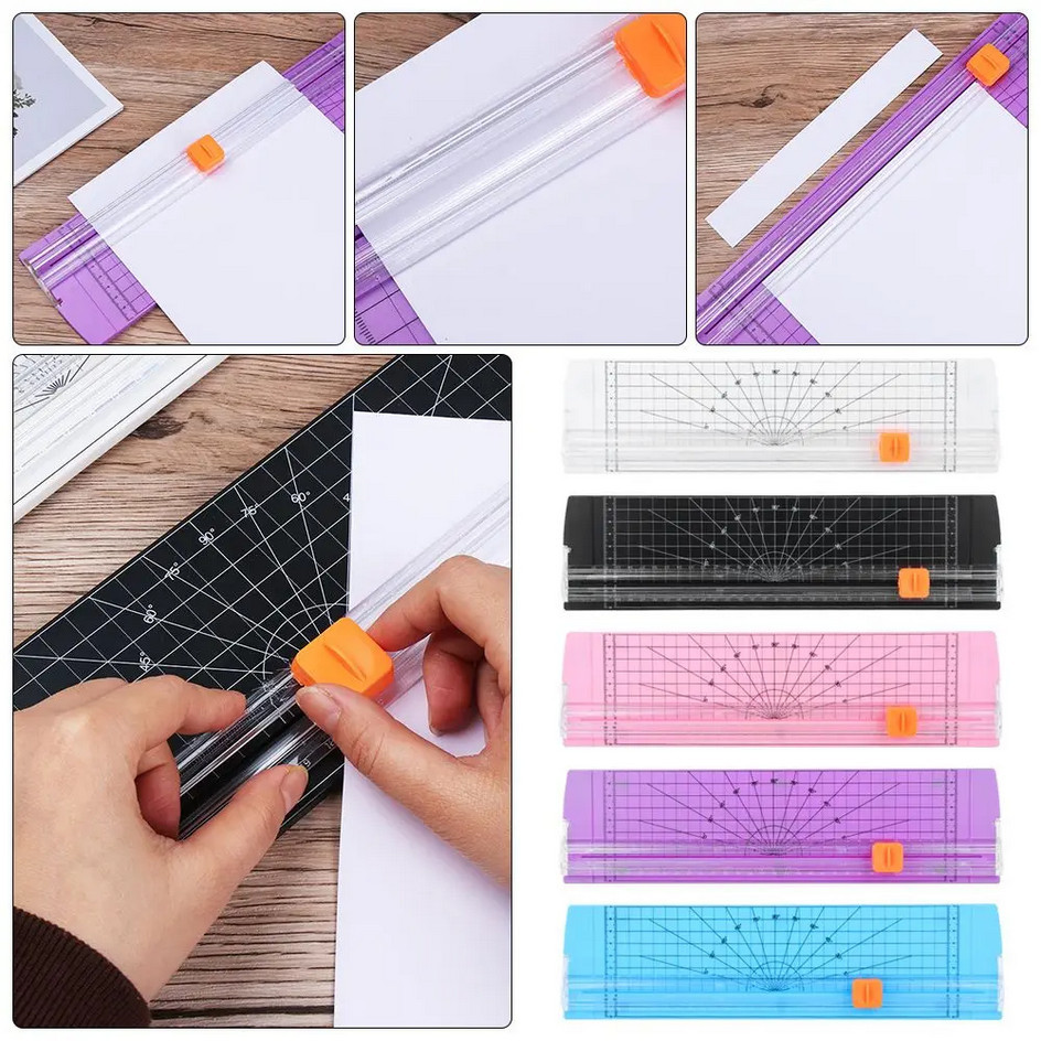 

LATHIFSHP YOAI Paper Trimmer Cutter Portable Alat Pemotong Kertas A4 - Y-33