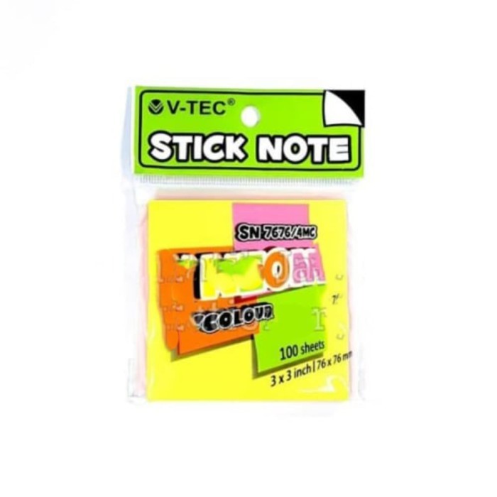 

Sticky Note V-Tec Type SN 7676/4MC
