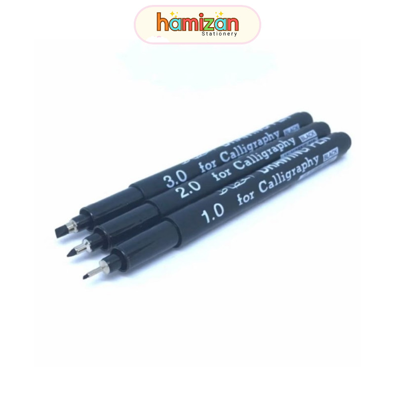 

Kaligrafi pen Snowman 1,0 sampai 3,0 (harga per pcs) Murah Berkualitas