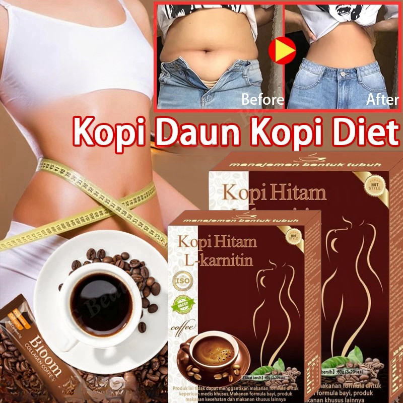 

20PCS KOPI HITAM L-KARNITIN KOPI DIET ENZIM PELANGSING TUBUH PENGHANCUR LEMAK Kopi Hitam Instan Premium Original Slimming Weight Loss Black Coffee Detox Slimming Drinks cepat dan efektif Detoks dan turunkan berat badan bakar lemak Kurangi nafsu makan