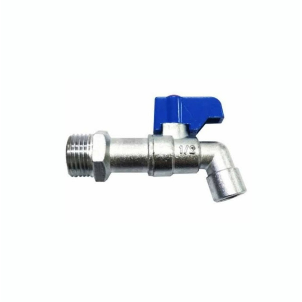Keran Air Besi/ Kran Air Model Onda/ Sealtape Air Selotip Pipa 1/2 Inch & 3/4