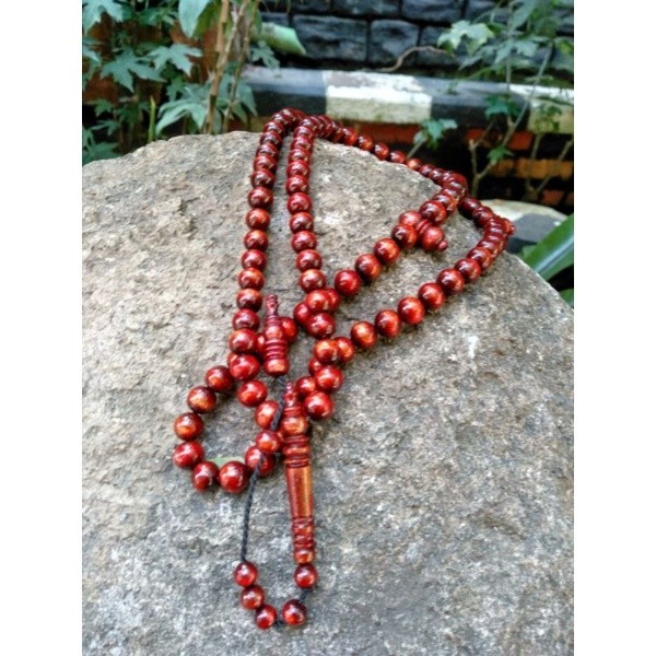 MAKRIFATBUSINESS MAKRIFAT DIGITAL Tasbih akar bahar merah 99 butir tasbih tali arus merah tasbih aka