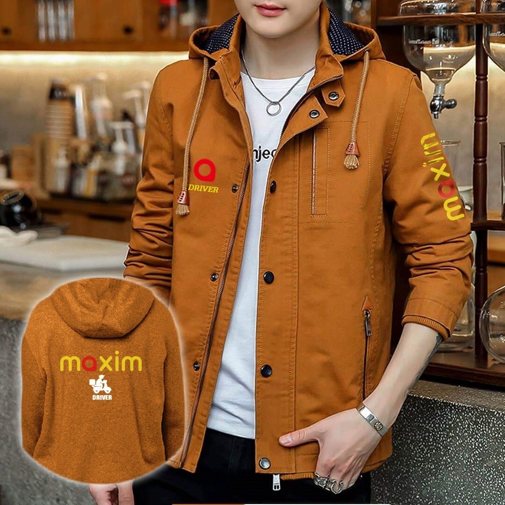 JAKET PRIA WANITA MODEL KOREAN SEMI PARKA KEREN DALAM ADA KANTONG