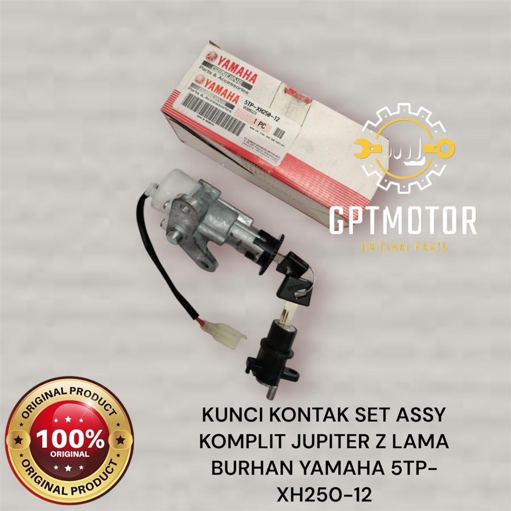 KUNCI KONTAK SET ASSY KOMPLIT JUPITER Z LAMA BURHAN YAMAHA ORIGINAL 5TP-XH250-12