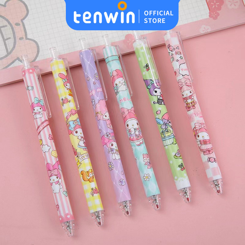 

Kartun Lucu 0.5mm Hitam Gelpen/Pulpen Aesthetic/Pena/Gel Pen