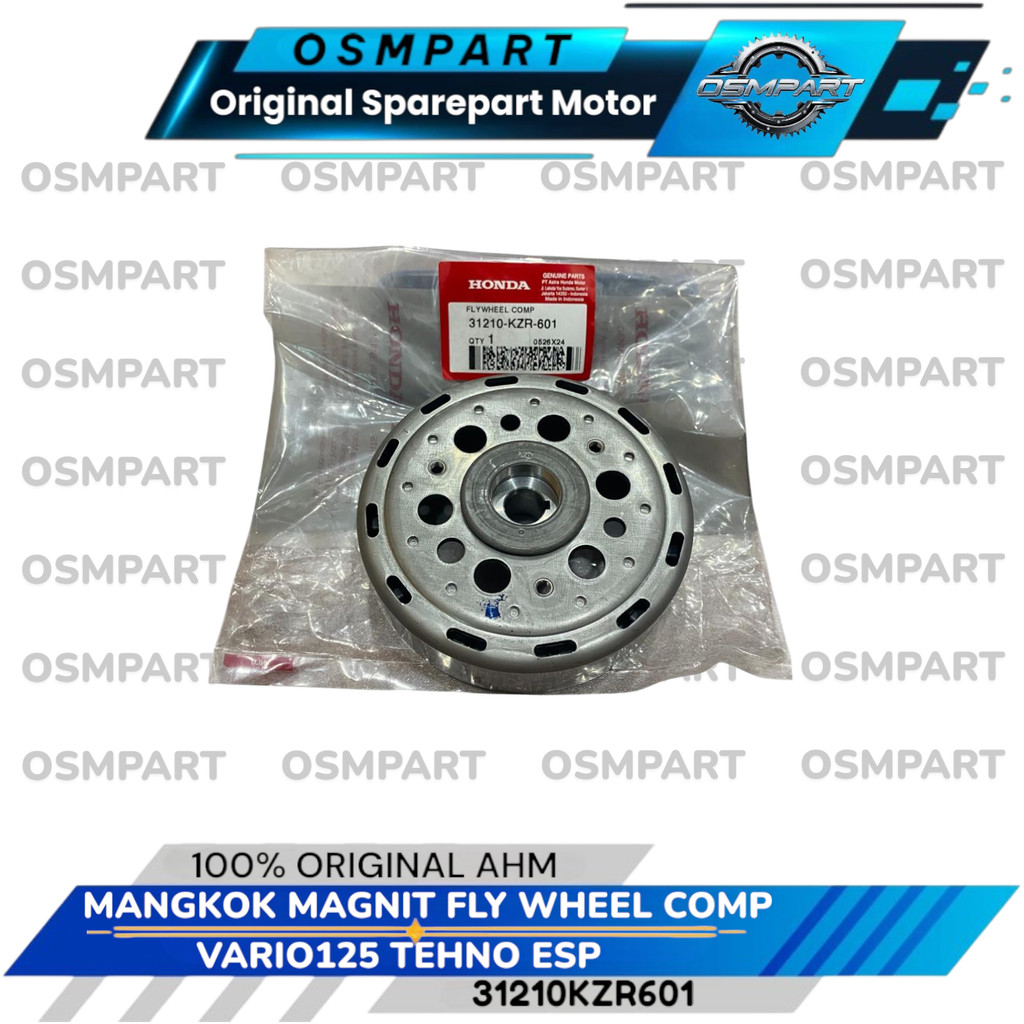 MANGKOK MAGNIT FLY WHEEL COMP MAGNET VARIO 125 HONDA 31210KZR601 ORIGINAL ASLI HONDA
