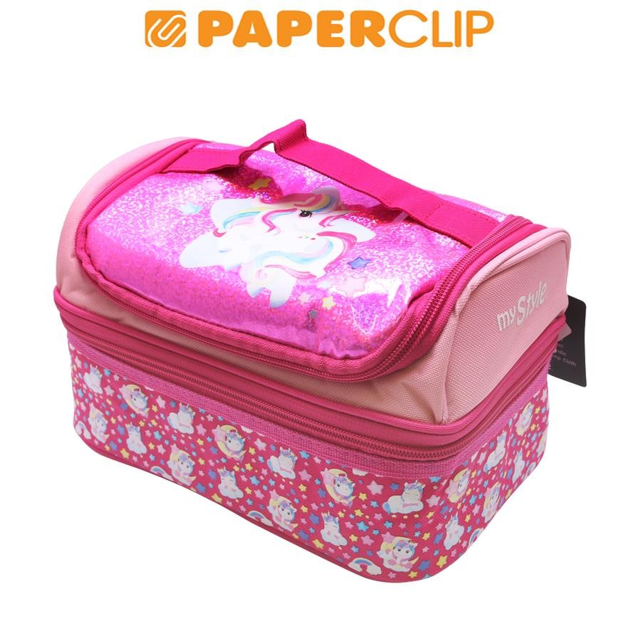 TAS / LUNCH BAG MY STYLE TM2373 UNICORN PINK