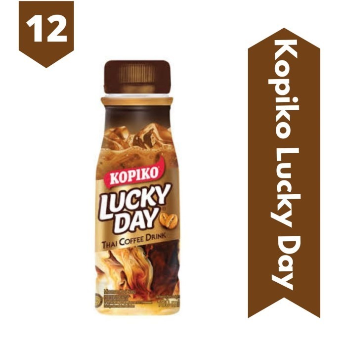 

NEW ITEM MINUMAN KOPIKO LUCKY DAY THAI COFFEE DRINK 180ML