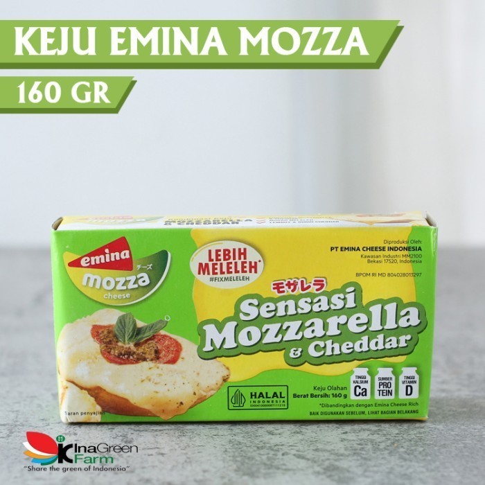 

Emina Keju Mozzarella 160 gram Inagreen
