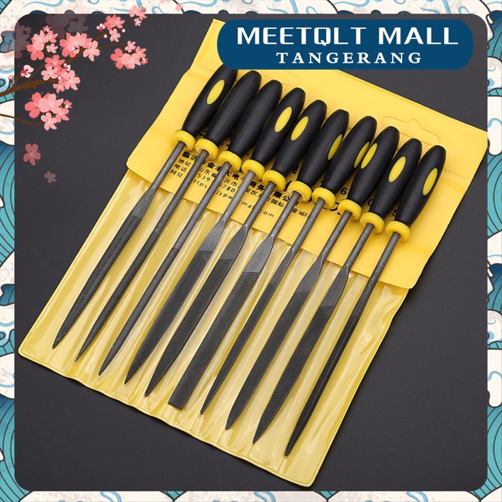 10 Pcs Kumpulan File Kikir Diamond Set Kikir Set Mini Kikir Besi Kikir Pahat Ukir