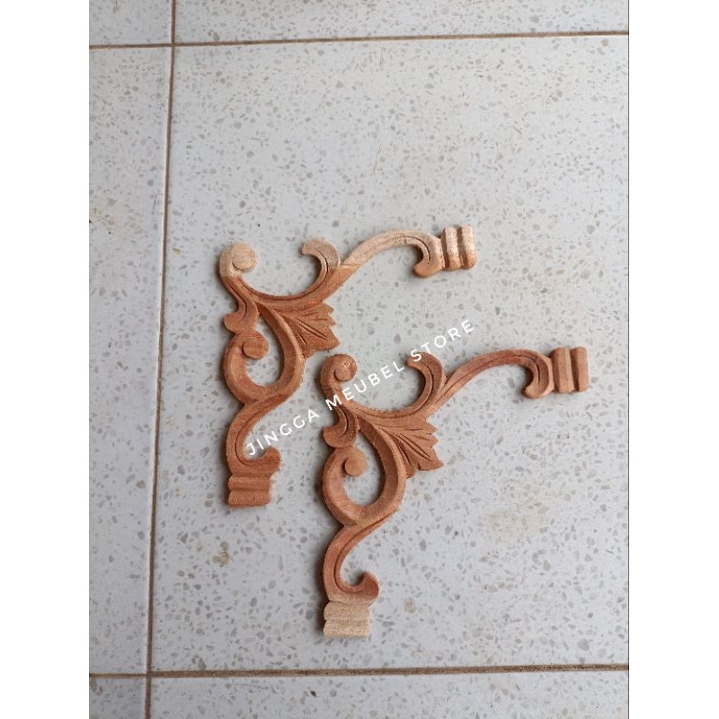 ukiran kayu ornamen ukir dekorasi kayu ornamen kayu ukir sudut moulding