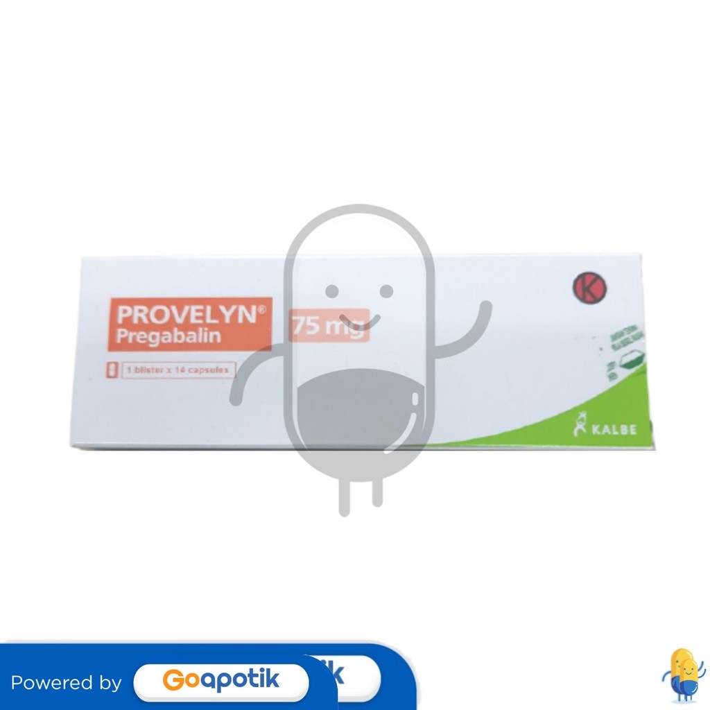 Provelyn 75 Mg Box 14 Kapsul