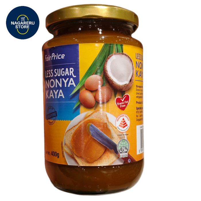 

Fair price nonya less sugar kaya 400gr