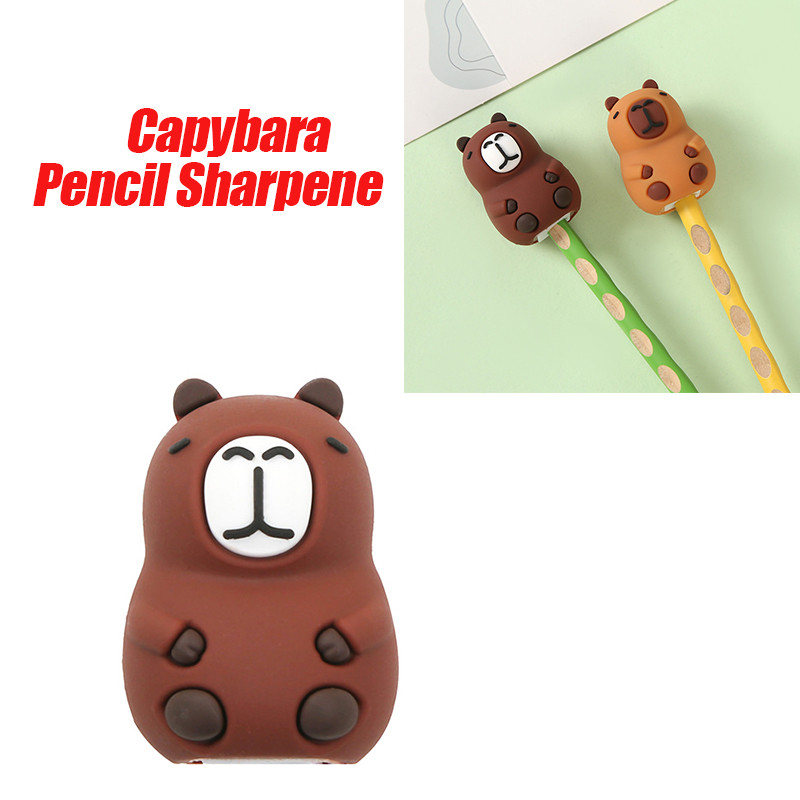 

Creative Capybara Pencil Sharpene Pencil Cutting Tools School Supplies Student Stationery Classroom Teacher Rewards Gift